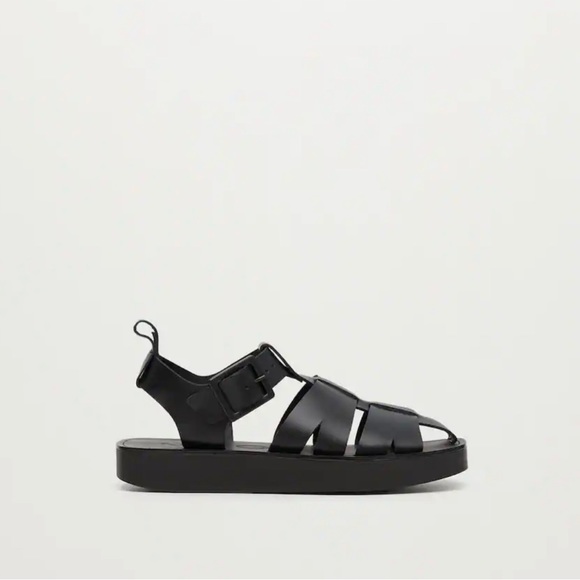 Mango Leather fisherman sandals - Picture 4 of 12